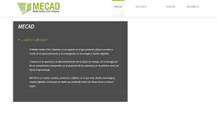 Desktop Screenshot of mecad.org